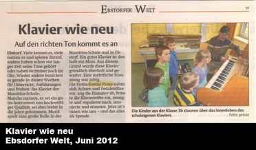 Presseberichte