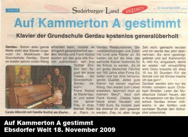 Presseberichte